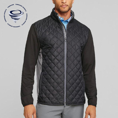 Puma/彪马正品GolfFrostQuiltedJacket新款经典夹克外套62152-01