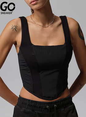 Nike/耐克正品JORDAN女士耐穿套头透气束胸运动背心IF1128-010