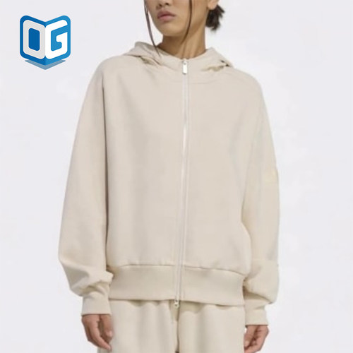 Adidas/阿迪达斯正品Soft Lux女士连帽宽松针织外套KT0443
