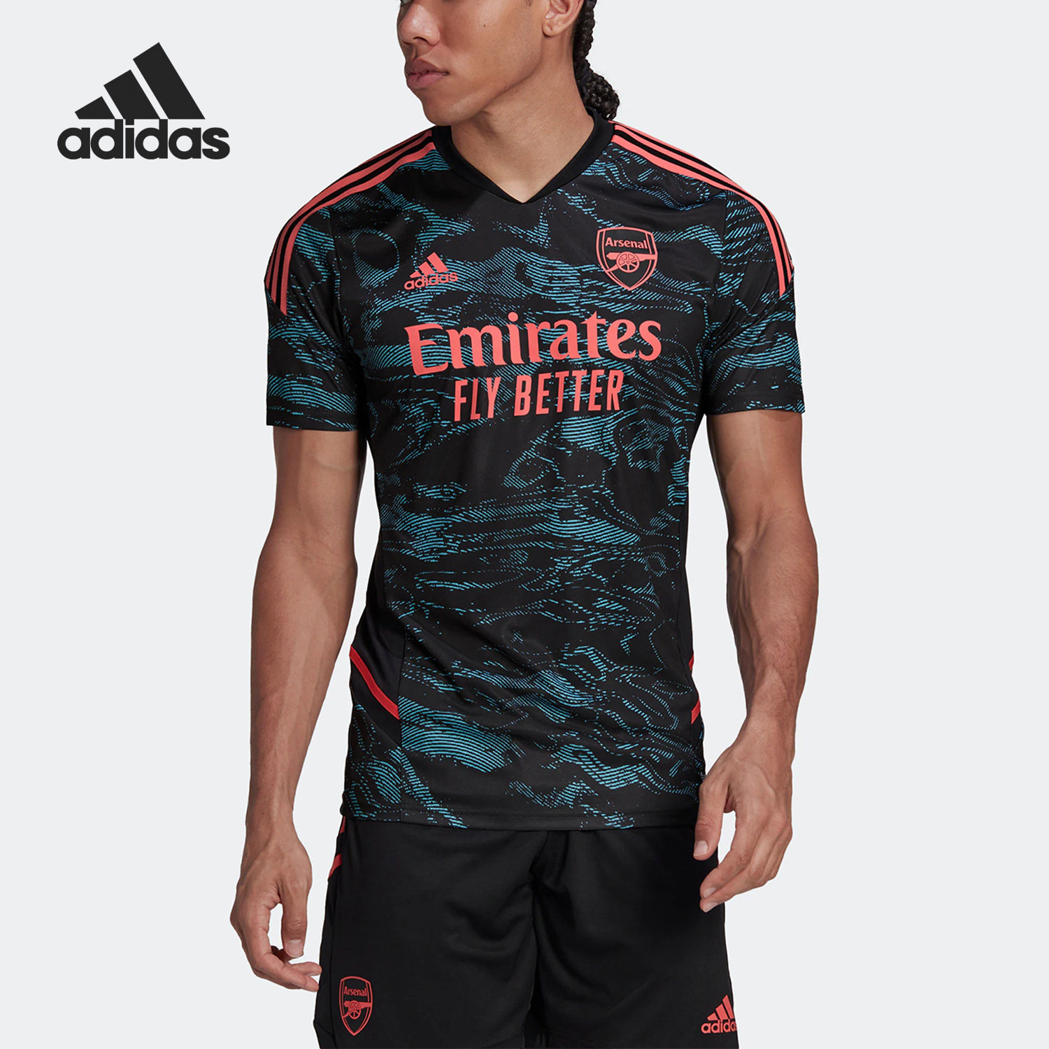 Adidas/阿迪达斯正品阿森纳新款男子足球运动短袖球衣HC1251,运动服/休闲服装,运动T恤,淘宝优惠券,粉丝福利购,淘宝优惠卷