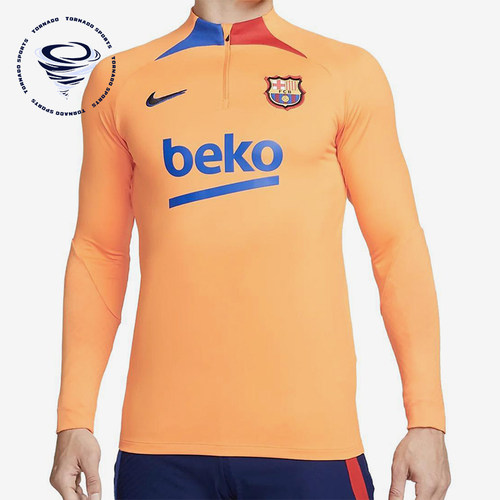 Nike/耐克正品春夏新款男士立领修身训练运动足球长袖DH7682-837