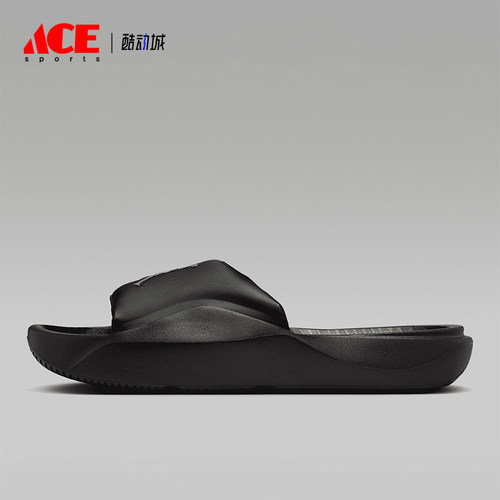 Nike/耐克正品JORDAN男士休闲轻便经典透气一字拖鞋HF3263-007