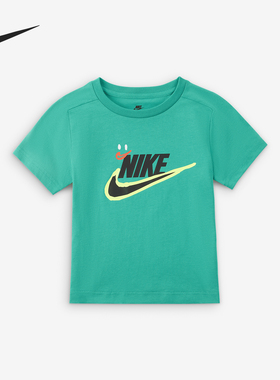 Nike/耐克正品夏季小童圆领透气柔软轻盈短袖T恤HM9258-324