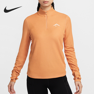 耐克官方正品 新款 Nike 春季 856 女士越野跑步运动长袖 T恤HJ2249