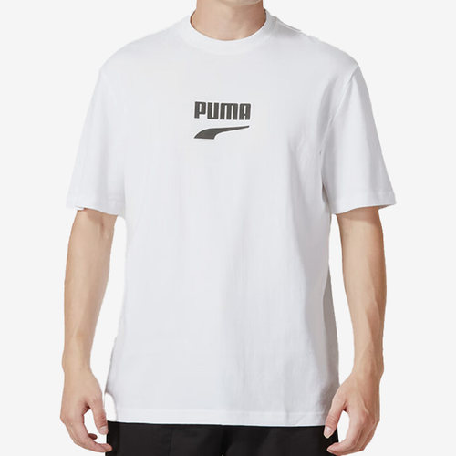 Puma/彪马正品夏季男子运动透气休闲圆领户外短袖537315-52