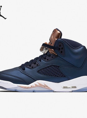 Nike/耐克正品AIR JORDAN 5 AJ5女子GS大童篮球鞋 440888-416