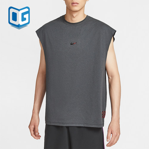 Nike/耐克正品Dri-FIT 男士无袖篮球经典运动宽松背心HV1889-060