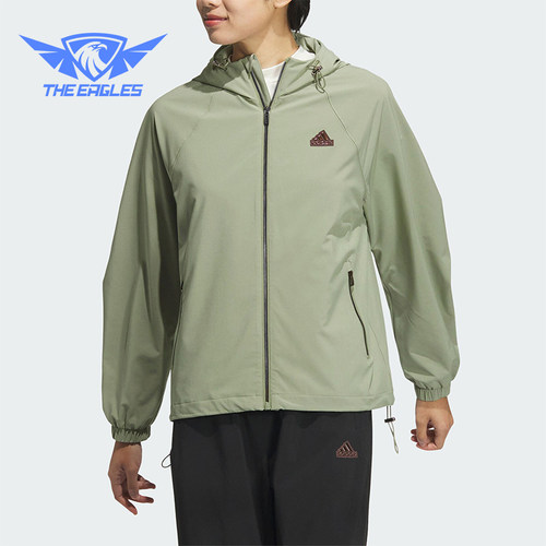 阿迪达斯女士运动休闲外套