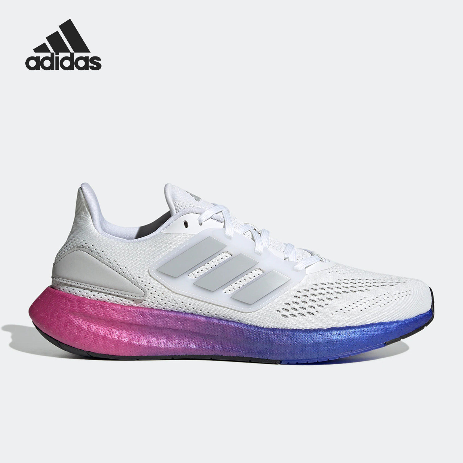 Adidas/阿迪达斯正品Pureboost 22男女运动缓震跑步鞋HQ8585