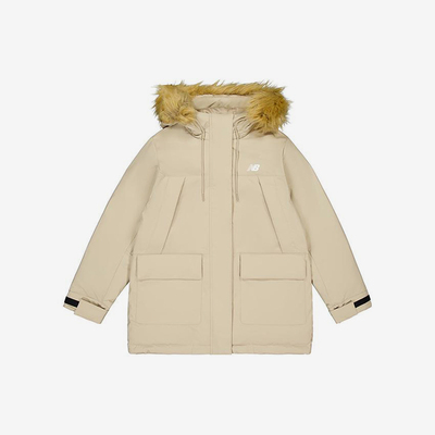 New Balance/NB正品冬季新款女子保暖拉链连帽羽绒服AWJ34305-SOT