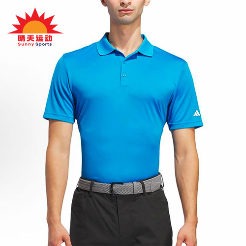 Adidas/阿迪达斯正品夏季男士翻领经典透气复古短袖POLO衫IU4436