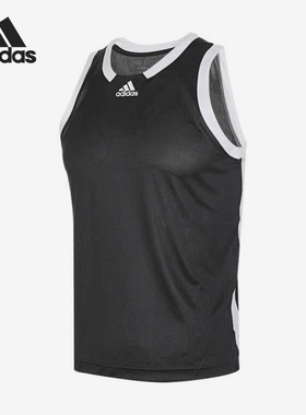 Adidas/阿迪达斯正品夏季新款大童运动休闲篮球背心HZ2781