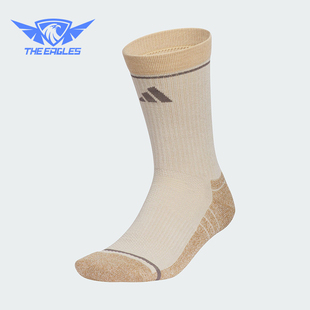 运动中筒袜一双装 Adidas SOCK男女经典 CREW KR0341 阿迪达斯正品