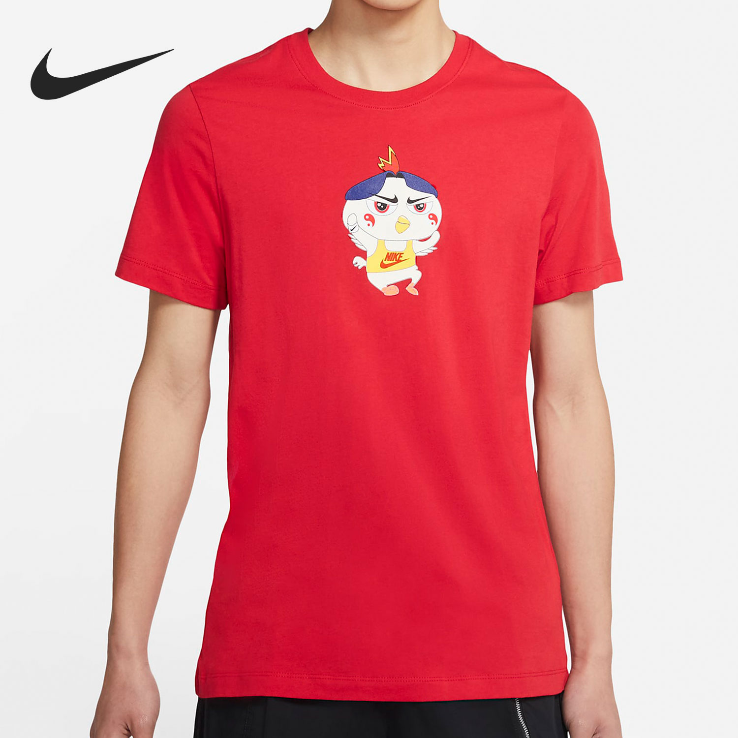 Nike/耐克正品当季男子新款印花短袖圆领运动T恤DD1323-657