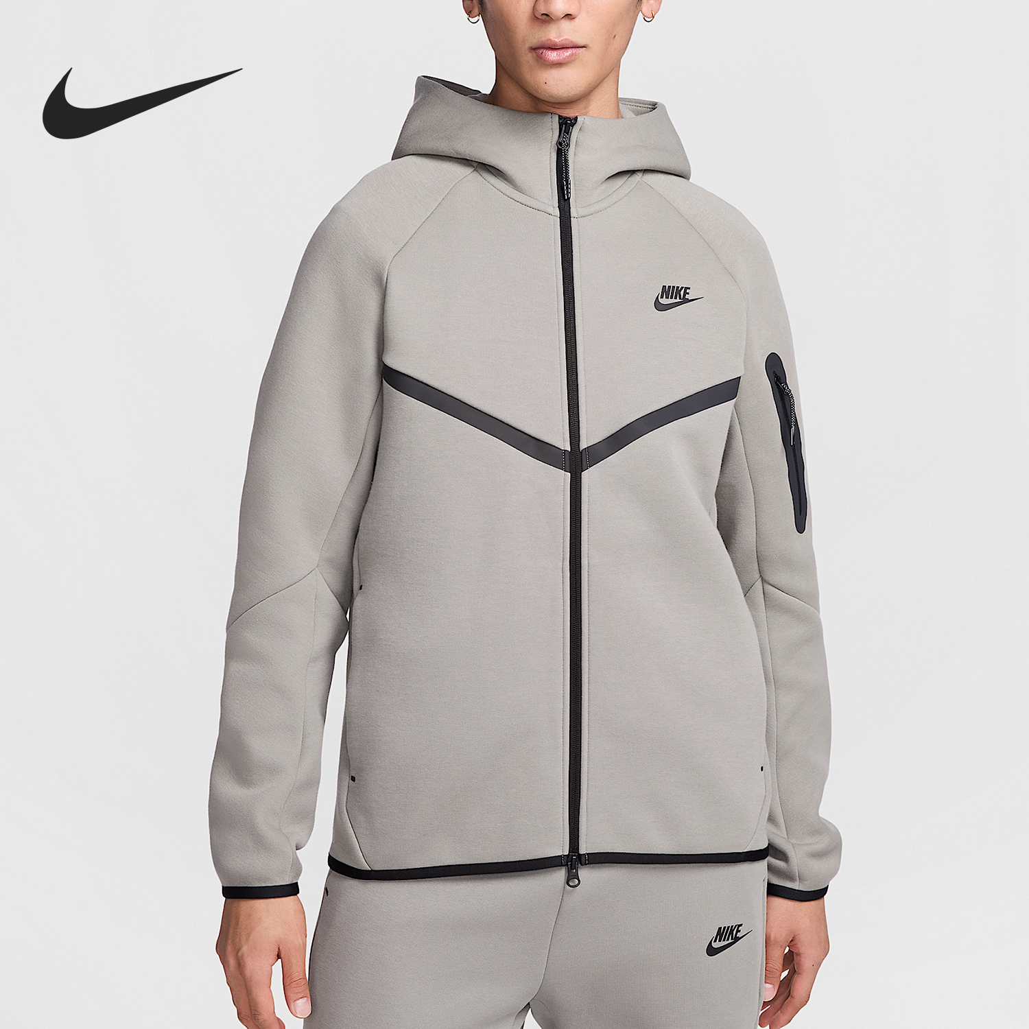 Nike/耐克官方正品Tech Windrunner男士拉链开襟外套HV0950-320
