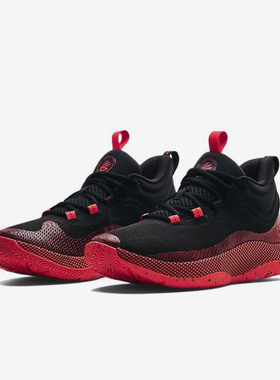 UA/安德玛正品新款男女防滑耐磨透气运动实战篮球鞋3024719-004