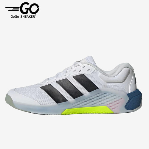 Adidas/阿迪达斯正品DROPSET4贴合白黑男网面经典训练鞋JR4680