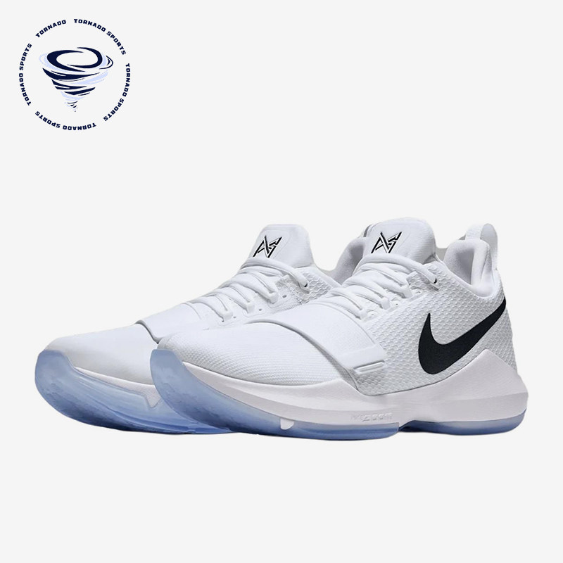 Nike/耐克正品PG1新款男白黑色贴合简约经典网布篮球鞋IV2869-100