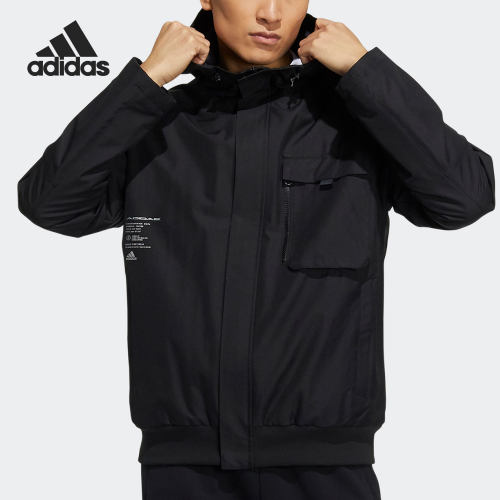 Adidas/阿迪达斯官方正品休闲男子时尚运动潮流夹克外套 HD0355