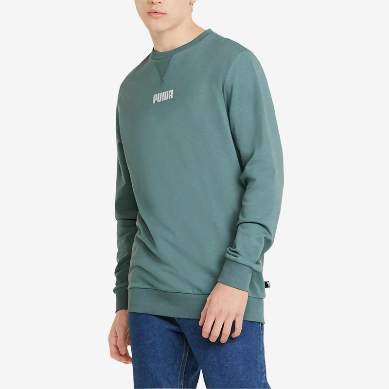 Puma/彪马正品春季新款男士经典简约圆领卫衣套头衫849575-50