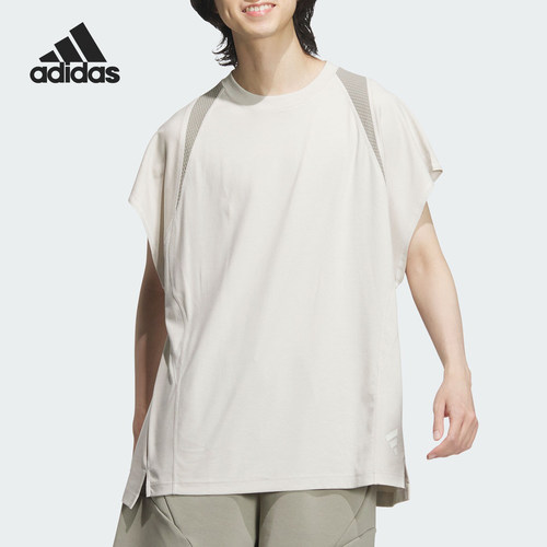 Adidas/阿迪达斯正品FUSTL GFX SL T男士宽松运动背心JL9956