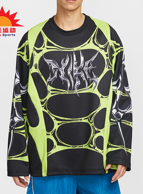 Nike/耐克正品Project F.R.O.G男士印花圆领宽松球衣IF1295-010