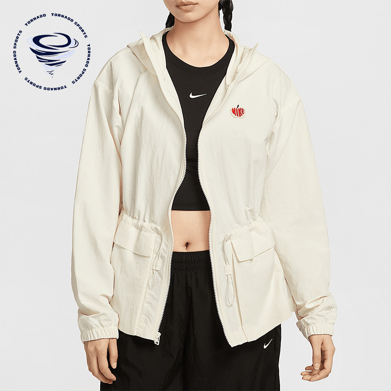 Nike/耐克正品Sportswear 女士拒水梭织夹克防晒衣HV8727-133
