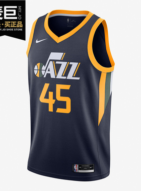 Nike/耐克正品 NBA Swingman Jersey 男子球衣犹他爵士队CW3683