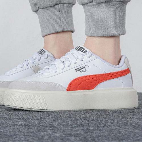 Puma/彪马正品OSLO MAJA新款女子经典厚底休闲板鞋375057-05