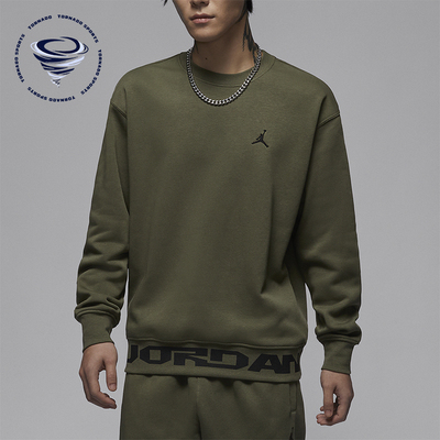 耐克男士加绒休闲复古圆领卫衣