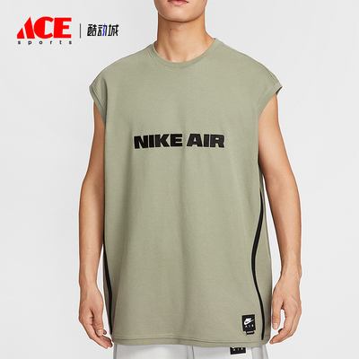 Nike/耐克正品2025夏季款男士透气套头圆领休闲背心IB2768-320
