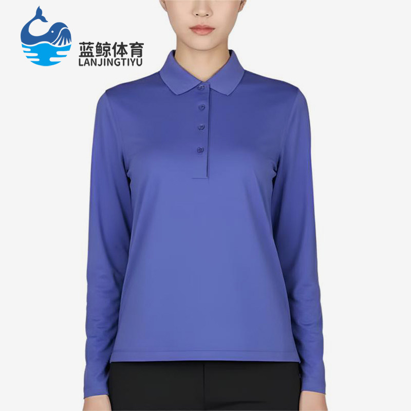 Nike/耐克正品DFUVNGCLS新款女蓝色轻盈经典防晒POLO衫IH0504-570
