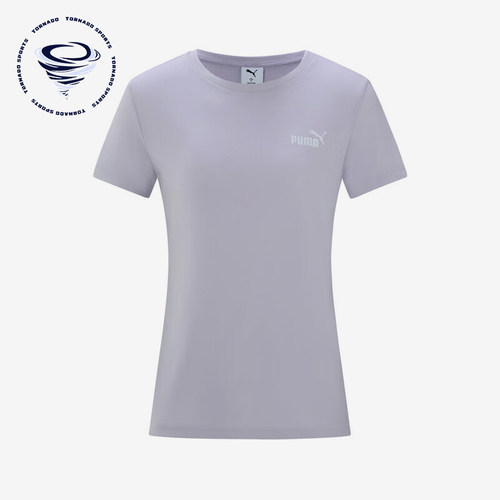 Puma/彪马正品2025女士运动针织日常休闲套头耐穿短袖693235-50
