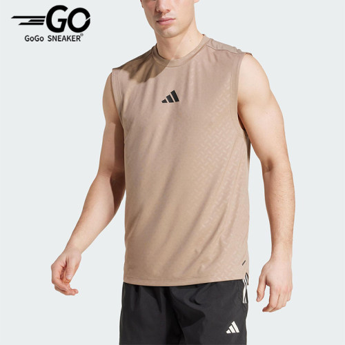 Adidas/阿迪达斯正品夏季男士凉爽运动经典健身无袖背心JX6293