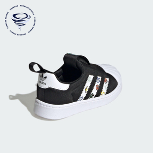 三葉草嬰童印花輕便運動休閑鞋 JS0685 阿迪達斯正品 Adidas