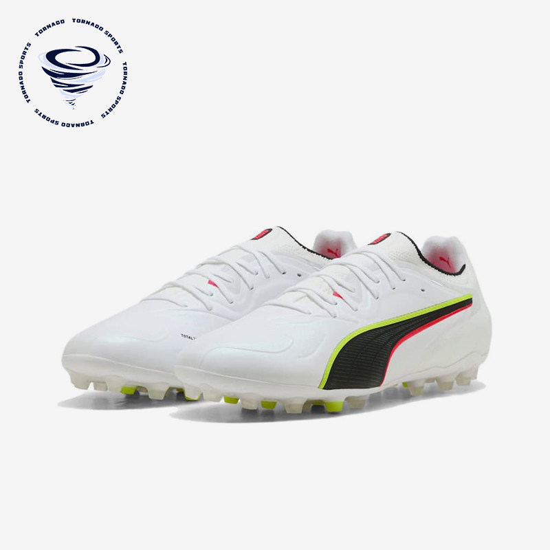Puma/彪马正品KING20柔软MG胶质短钉男白色鞋经典足球鞋108459-01