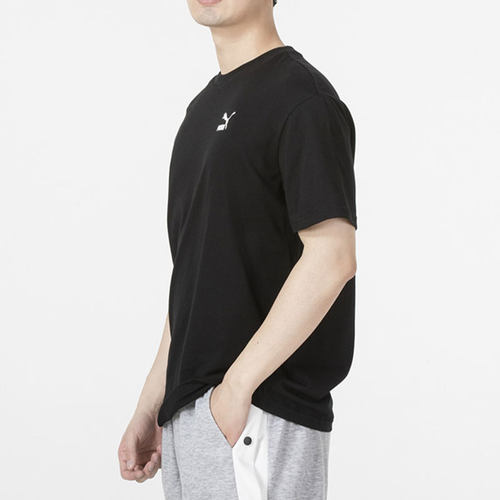 Puma/彪马正品夏季新款印花男子运动休闲短袖T恤536926-01