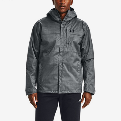 UA/安德玛正品新款男士复古连帽训练三合一夹克外套1300663-002