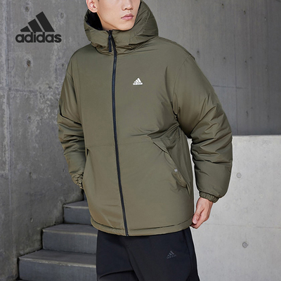 Adidas/阿迪达斯正品新款男士双面穿运动保暖羽绒服IV7569
