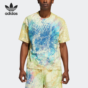 Adidas/阿迪达斯正品三叶草男子运动透气圆领休闲短袖GD8722