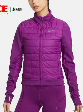 Nike/耐克正品休闲新款女士立领保暖训练时尚运动棉服DD6062-503