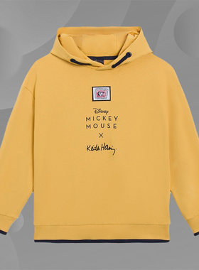 李宁正品新款儿童运动休闲时尚潮流连帽卫衣套头衫YWDR511-1-2