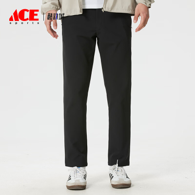Adidas/阿迪达斯正品男士黑色训练舒适透气经典运动跑步裤KG0804