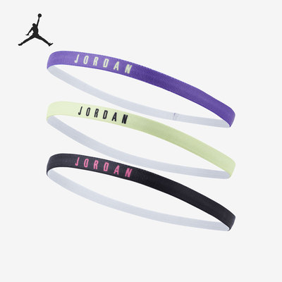 Nike/耐克正品新款男女发箍3条装健身运动发带 CK9952-505