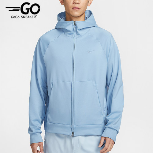 Nike/耐克正品Dri-FIT男士全长拉链开襟连帽外套II1309-486