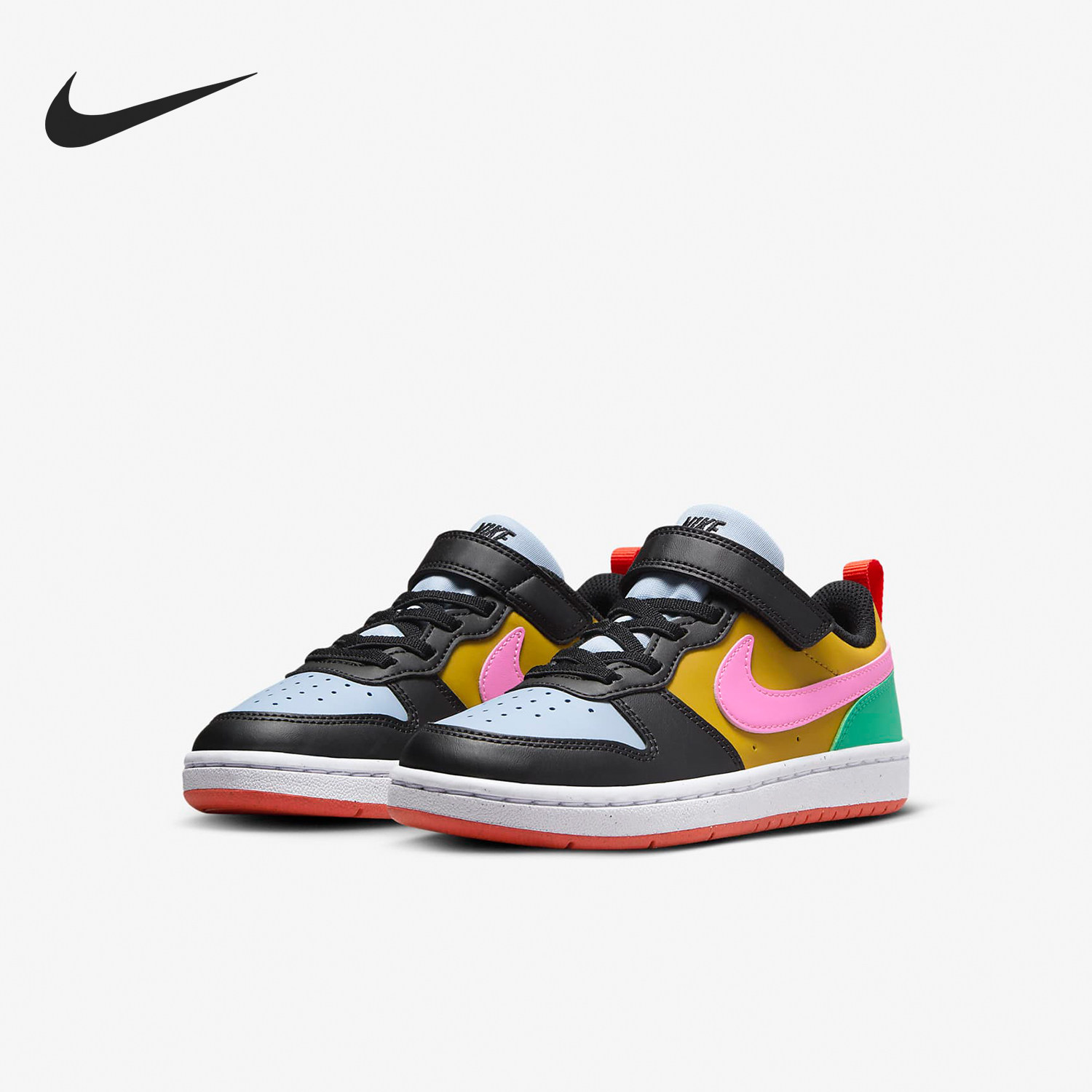 Nike/耐克正品Court Borough GS女子大童运动鞋DV5457-004