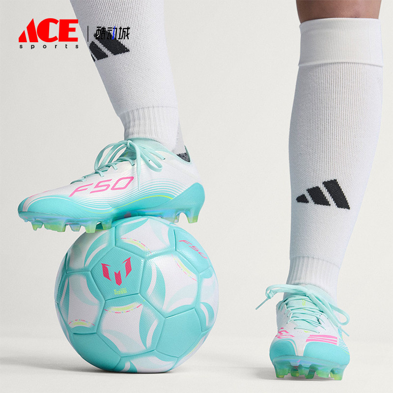 Adidas/阿迪达斯正品梅西系列男女低帮训练经典长钉足球鞋JQ0927