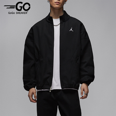 Nike/耐克正品JORDAN男士休闲立领刺绣复古运动外套IF1823-010