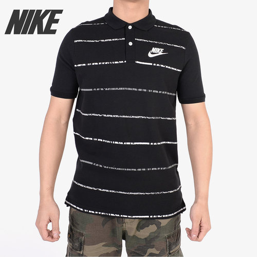 Nike/耐克正品MATCHUP 男子短袖条纹翻领透气运动POLO衫 AA5035