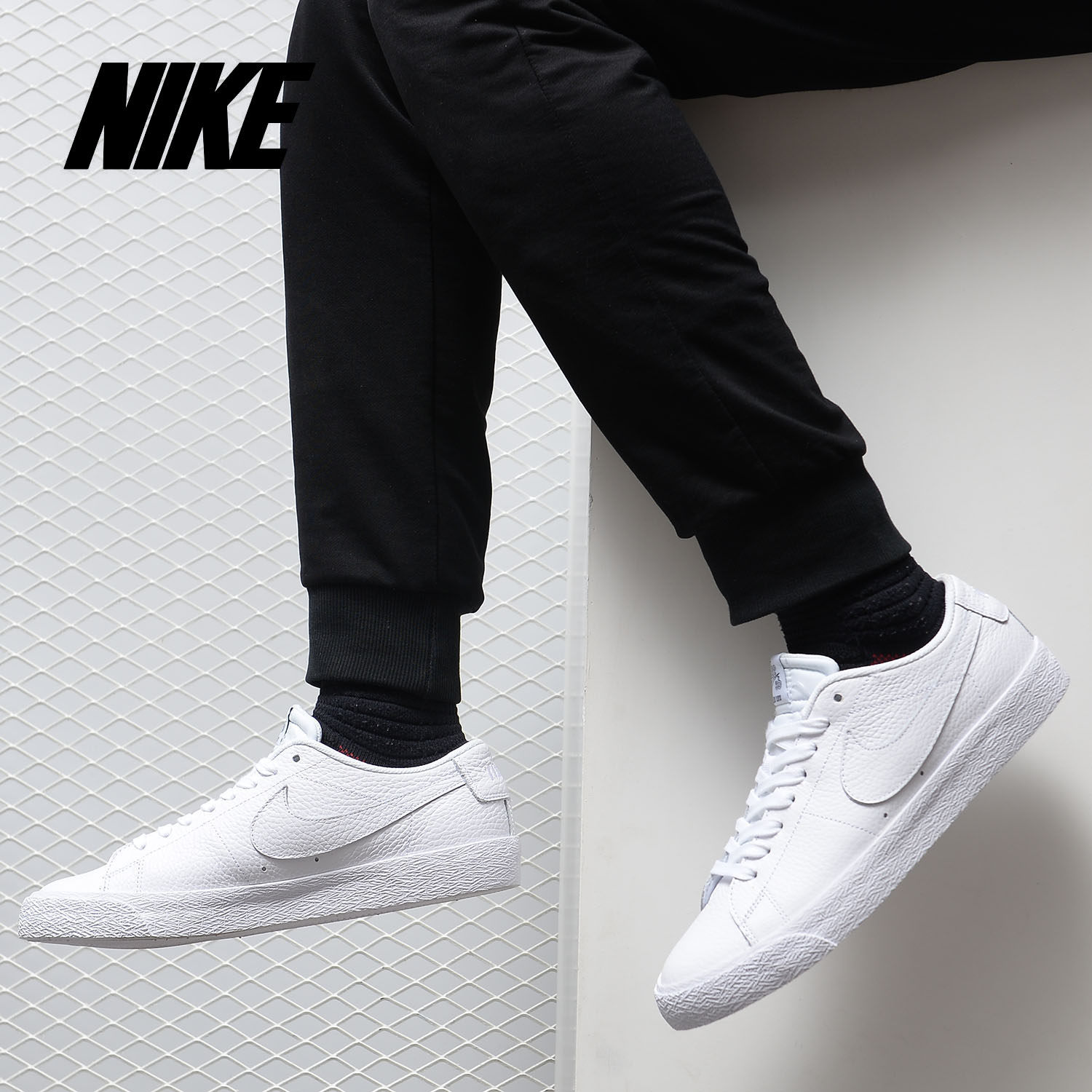 Nike/耐克正品NIKE SB ZOOM BLAZER LOW NBA男子滑板鞋 AR1576,运动鞋new,板鞋,淘宝优惠券,粉丝福利购,淘宝优惠卷